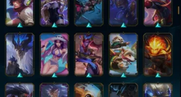 Conta com skins prestigios