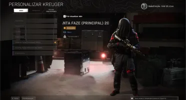 CONTA COD WARZONE COM PACOTE DA FAZE, MP7 GOLD E OUTROS