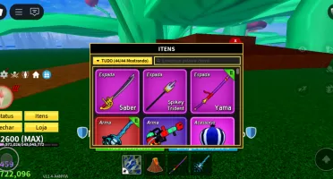 Conta blox fruits blox fruits nível Max
