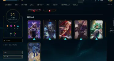 Conta Inativa Platina 4 Com 60%Wr