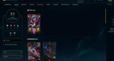 Conta Inativa Platina 4 Com 60%Wr