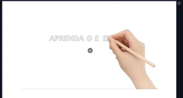 Efeito Mãozinha Escrevendo no Canva