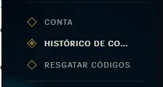 CONTA LOL SEM ELO - NOVA