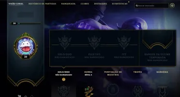 CONTA LOL SEM ELO - NOVA