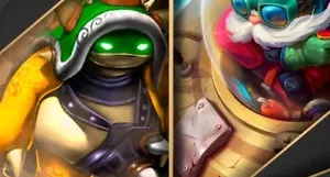 Conta com Rammus rei e Ufo Corki (NA) + Conta com ícone Beta