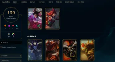 Conta Super rara Lol