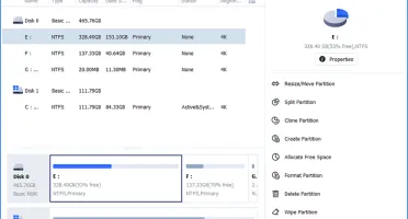 AOMEI Partition Assistente edição tecnica