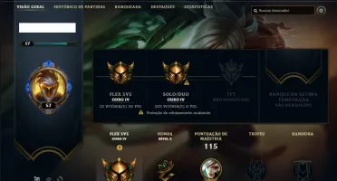 Conta ouro 4 com 38 champs e 22 skins + Prestigio do ZED