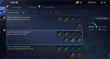Maga lvl 70 preço nde desapego