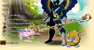 Vendo conta AQW (Adventure Quest World) Antiga 9 anos