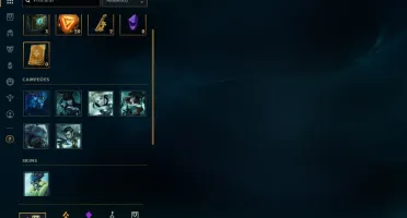 Conta LoL level 30 nenhuma ranked 19 campeões