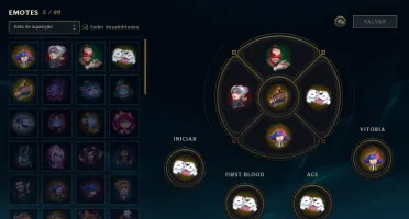 Conta LoL level 30 nenhuma ranked 19 campeões