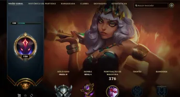 conta league of legends 150 skins
