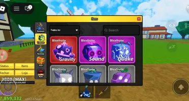 Conta de blox fruits