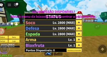 Conta de blox fruits