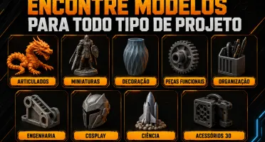 Mega Acervo Stl | Impressão 3D | Modelos, Miniaturas, Peças
