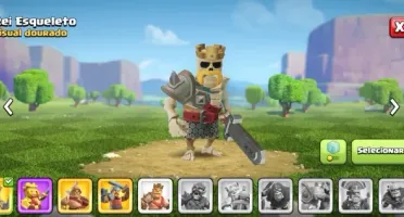 Cv 13 Bem Upado Com 6 Construtor E Varias Skins De Heroi