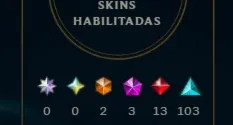 Conta Riot Lol Ex Mestre Solo Duo 277 Skins Todos Campeões