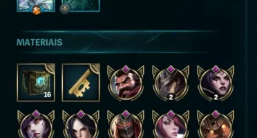 Conta LoL Borda Platina
