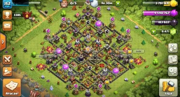 Clash of Clans CV 11 - Quase full
