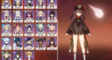 Genshin Impact AR58 - Raiden, Yae Miko, Hu tao ,Itto ....