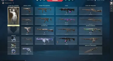 Conta Valorant ⭐Skins⭐Elo:Prata 3 / + Mudar Email