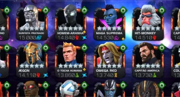 Conta Marvel Torneio de Campeões