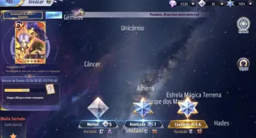 SAINT SEIYA AWAKENING - COM GEMAS AVANÇADAS E LIVROS