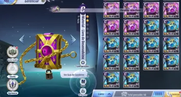 SAINT SEIYA AWAKENING - COM GEMAS AVANÇADAS E LIVROS