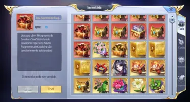 SAINT SEIYA AWAKENING - COM GEMAS AVANÇADAS E LIVROS