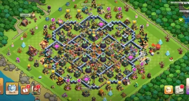 Conta CR Vários decks nv16 (max) + Coc Cv 14 Semi Full.