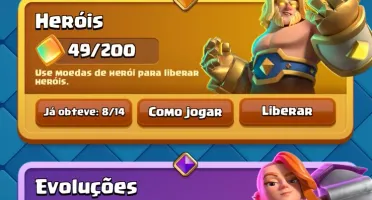 Conta CR Vários decks nv16 (max) + Coc Cv 14 Semi Full.