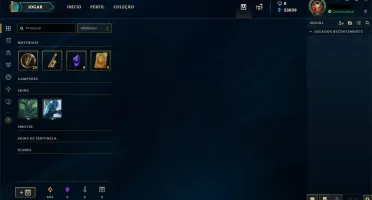CONTA LOL LVL 30 UNRANKED 33K EA