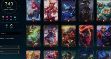 CONTA MESTRE LOL* TODOS CAMPEÕES /362 skins.