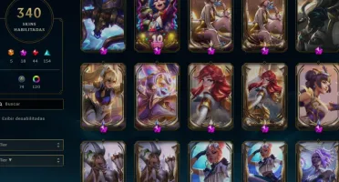 CONTA MESTRE LOL* TODOS CAMPEÕES /362 skins.