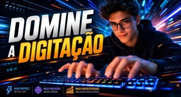 Domine a Digitação, Aprenda a Escrever com Velocidade