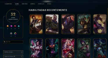 Conta League of Legends Com Todos Champs
