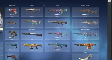 Conta VALORANT - 1.200 reais em skins e passes (lvl 250+)