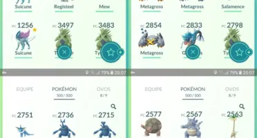 Conta de Pokémon GO