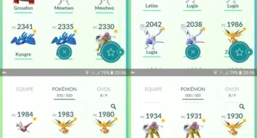 Conta de Pokémon GO