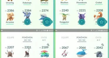 Conta de Pokémon GO