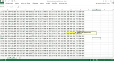 Todas as Combinações Da Dupla Sena Em Planilha Excel
