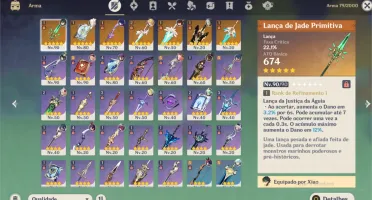 GENSHIN AR55 -XIAO-VENTI-ZHONGLI-RAIDEN-QIQI-MONA+ARMAS