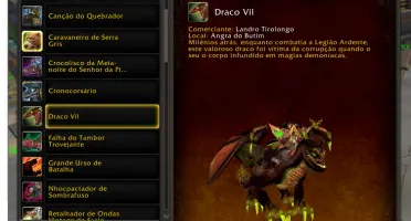 Conta de World of Warcraft,Midnight,criada em 2012