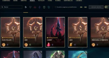 Conta LOL (Quase todos os champs, 24 skins)
