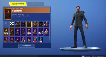 CONTA FORTINITE S3 COMPLETA E S4 + SKINS