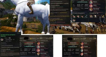 Conta Black Desert SA Lendária