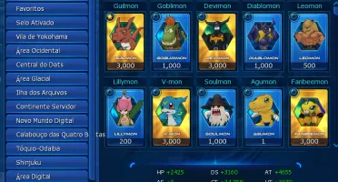 Conta - Digimon Master Online - Ladmo Alphamon