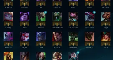 Conta Unranked 54 Campeões