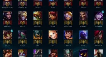 Conta Unranked 54 Campeões